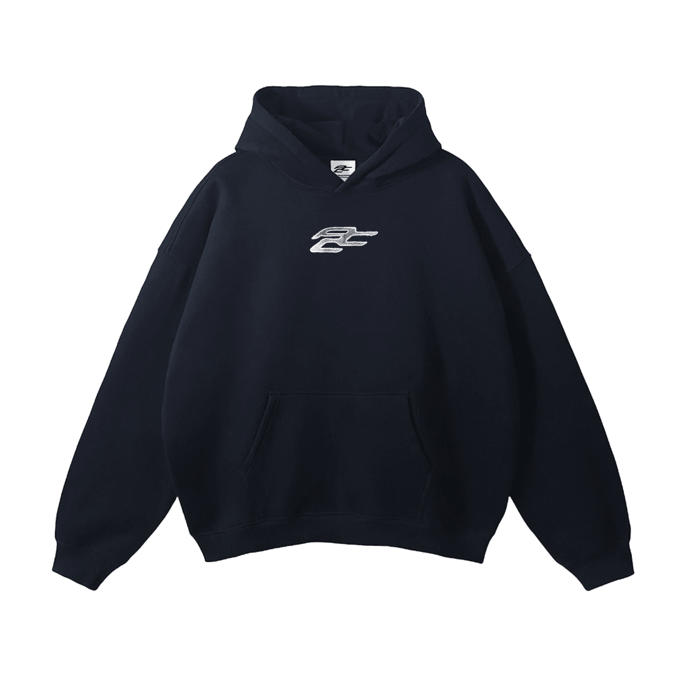 black hoodie front
