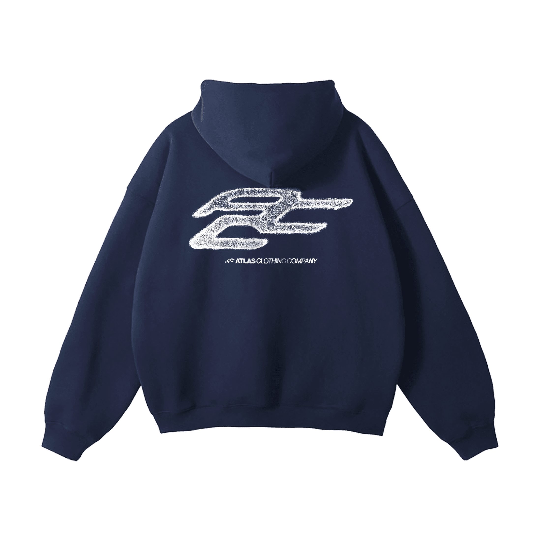 blue hoodie back