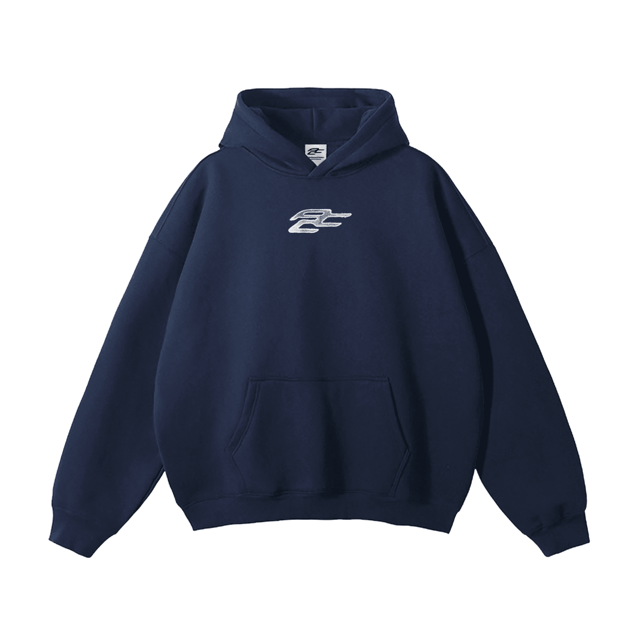 blue hoodie front