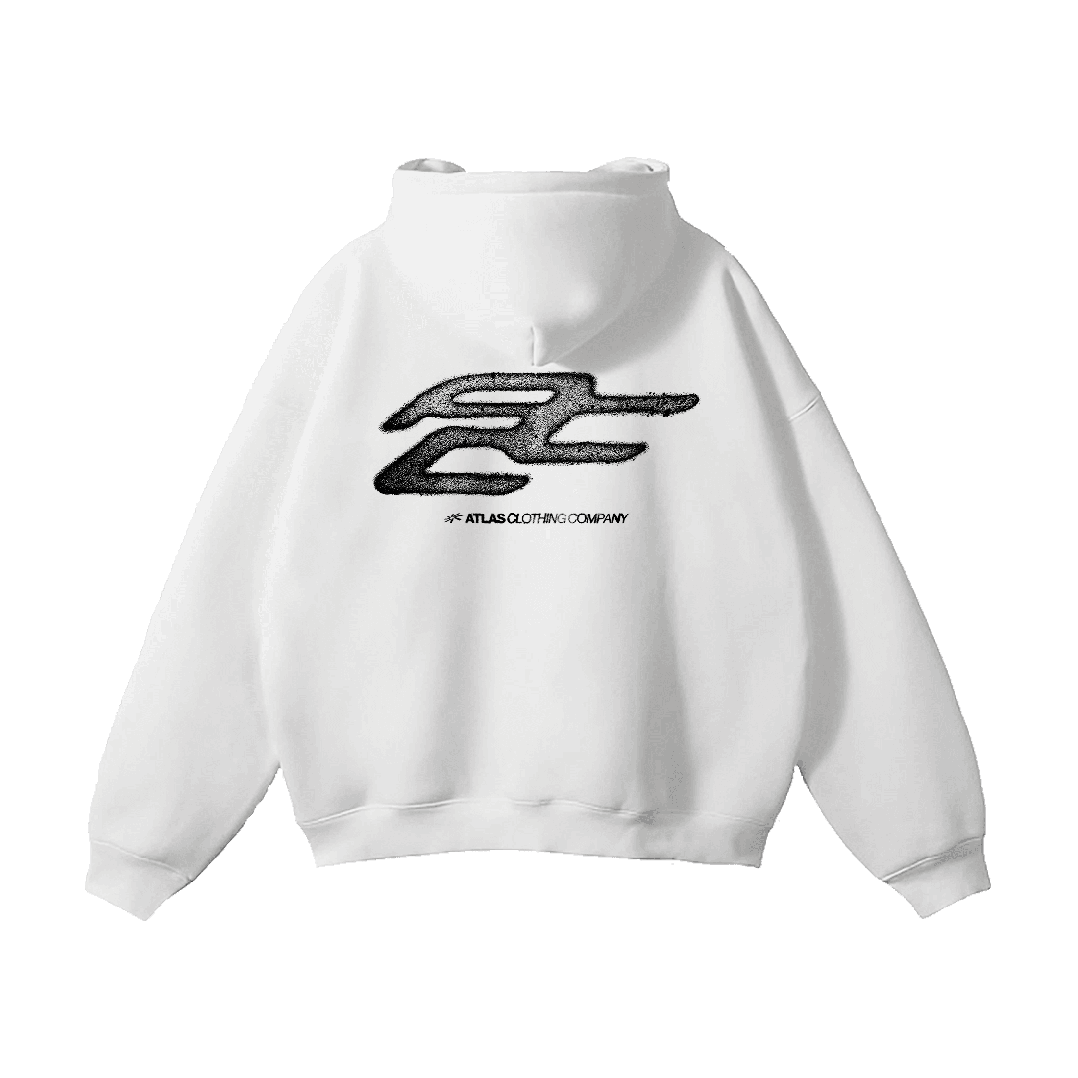 white hoodie back